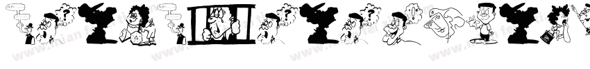 Card Characters Narr字体转换